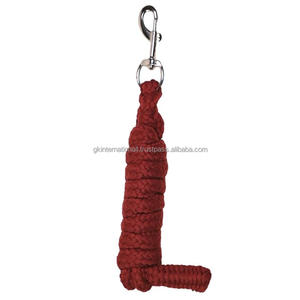 Vente en gros de produits équins Ensemble de cordes de plomb pour licou de cheval Corde de plomb pour cheval équestre de haute qualité et accessoires - Product Image 5