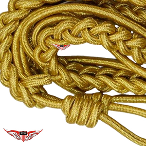 Cordons d'épaule personnalisés pour uniformes, vente en gros, meilleure qualité, aiguillettes d'uniforme sur mesure - Product Image 5