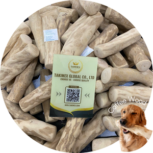 Durable Coffee Wood <b>Dog</b> Chew <b>Stick</b> All Natural for Aggressive Chewers - Product Image 2
