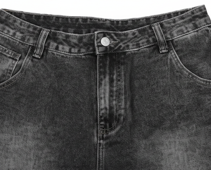 Services OEM en gros pour pantalons mi-longs unisexes pour hommes, 100% coton, à braguette zippée, style patinage, coupe ample, infroissables, respirants, vintage, mode estivale - Product Image 3