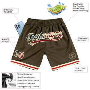 Wholesale Customized Sublimation Shorts 100% Polyester Sports Team Shorts <b>Custom</b> Club Shorts Training Shorts Personalized Print - Product Image 5