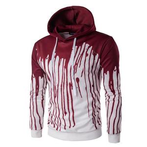 เสื้อสเวตเชิ้ตมีฮู้ดพิมพ์ลายซับลิเมชันเสื้อสวมหัวผ้าฟลีซโพลีเอสเตอร์พิมพ์ลายสดใส - Product Image 3