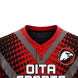 Ensemble de baseball noir et rouge – Maillot et pantalon de baseball personnalisés de qualité supérieure, uniforme de performance pour les sports d'équipe, vêtements pour l'entraînement et les matchs - Product Image 6