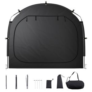 Tenda Spaziosa per Deposito Biciclette da Esterno per 3-4 Bici, Impermeabile, Facile da Installare con Finestra Ventilata BC Tent - Product Image 1