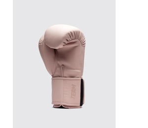 Customized Fly Superloop Pro X2 Dusty Pink MMA Boxing <b>Gloves</b> Real Cowhide Leather Sanda Full Finger Adjustable Wrist Strap - Product Image 5