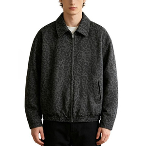 Chaqueta vaquera OEM para hombre, muestra personalizada, denim lavado, corte oversize para minoristas de moda, fábrica mayorista - Product Image 4