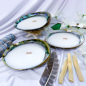 เทียนหอยเป๋าฮื้อคุณภาพสูง,เทียนหอมธรรมชาติผลิตในเวียดนาม - Product Image 1