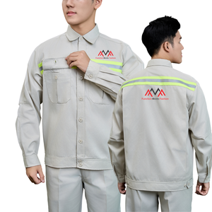 Uniforme de trabajo para mujer, camisa de fábrica azul oscuro, conjunto de ropa para trabajo en oleoductos/gasoductos, ropa para obra de construcción - OEM/ODM - Product Image 5