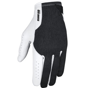 Logo personnalisé professionnel gants de Golf de Sport main gauche pour hommes gants de Golf Cabretta cuir Golf Grip gants en peau de mouton - Product Image 2