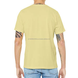 T-shirt en coton pour homme respirant et anti-boulochage avec impression graphique en coton biologique, impression en relief pour homme - Product Image 6