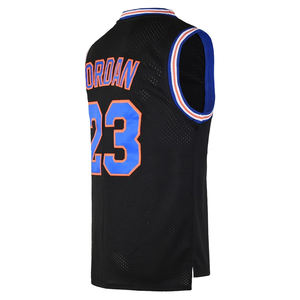 Camiseta de Baloncesto Estampada para Hombre, para Práctica de Verano, con Tela Suave, Cuello de Punto Acanalado, Secado Rápido y Transpirable - Product Image 1