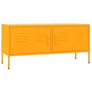 Soporte para TV color amarillo mostaza, 41.3"x13.8"x19.7", material de acero - Product Image 2