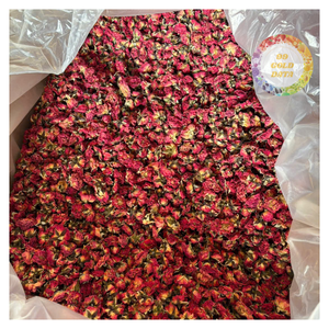 Capullos de Rosa Secos Naturales, Comestibles, para Té Saludable, Decoración, Empaquetado en Bolsas a Granel, Suministros para Manualidades - Caryln - Product Image 1