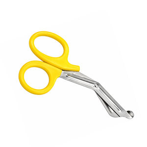 กรรไกรตัดผ้าพันแผล Emsrun Trauma Shears และกรรไกรแพทย์ ตัดผ้าพันแผลได้ง่ายสำหรับพยาบาล แพทย์ คู่มือการปฐมพยาบาล กรรไกรผ่าตัดพลาสติก - Product Image 5