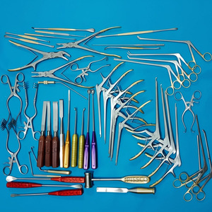 PISSCO Laminectomy Complete <b>Instruments</b> Full Set Laminectomy <b>Instrument</b> Set Laminectomy Surgical <b>Instruments</b> Set 47 pcs - Product Image 2