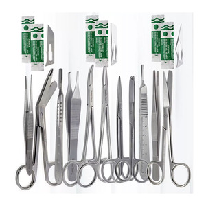 KIT DE INSTRUMENTOS BÁSICOS, Juego de Instrumentos Quirúrgicos Manuales de Acero Inoxidable de Grado Médico Alemán, Certificado CE ISO13485, para Hospital y Clínica - Product Image 4