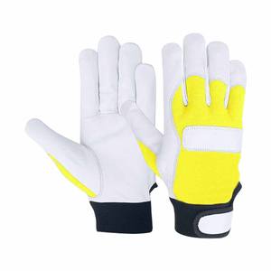 Guantes de Trabajo Resistentes al Calor, de Cuero Vacuno Granulado, con Revestimiento de Spandex en la Parte Posterior, para Trabajo Pesado - Product Image 5