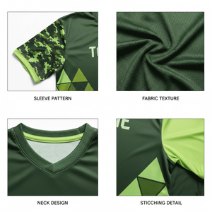 New Football Jersey Men Shorts Shirt <b>Set</b> Customize Soccer Uniform Sportswear Training Wear Tracksuit <b>Set</b> Breathable Fabric - Product Image 6