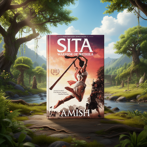 Sita, guerrière de Mithila, par l'auteur Amish Tripathi, impression de livre broché personnalisé à couverture souple - Product Image 3