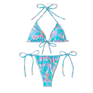 Conjunto de Bikini Sublimado para Mujer a Precio Razonable, Última Moda, Calidad Premium, Antiarrugas, Conjunto de Bikini Sublimado de Tendencia - Product Image 4