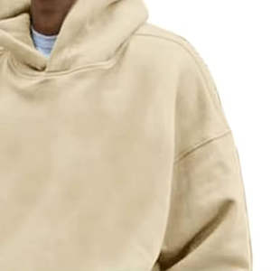 Sudadera con capucha lisa de alta calidad, logotipo personalizado disponible, proveedor mayorista, sudaderas con capucha lisas de lujo, sudadera con capucha de algodón de 450 g/m², moderna y extragrande. - Product Image 6