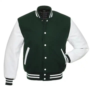 High quality Custom Logo Embroidered Varisty Jacket Designer Button Baseball Bomber <b>Men</b> Varsity Jackets for <b>Men</b> 2026 - Product Image 2