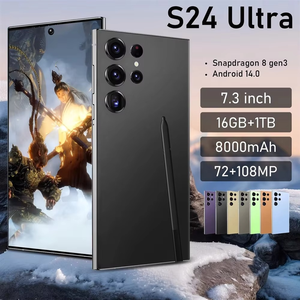 โทรศัพท์มือถือรุ่นใหม่หน้าจอเต็ม S24 Ultra แรม16GB+ความจุ1TB สมาร์ทโฟน5G สำหรับเวอร์ชันโทรศัพท์ระบบปฏิบัติการ Android 14 - Product Image 2
