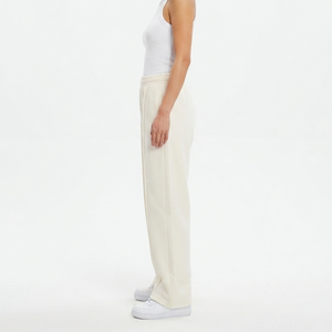 OEM Manufacturer Women <b>Wide</b> <b>Leg</b> Sweatpants Solid Heavyweight Fleece Warm Oversized Fit <b>Wide</b> <b>Leg</b> <b>Joggers</b> for Sale - Product Image 3
