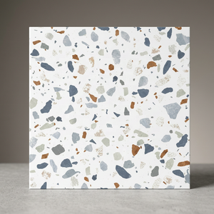 Terazzo Pierre Rustique Mat Carreaux 30x30cm Prix Usine Cuisine Salle de Bain Sol - Product Image 1