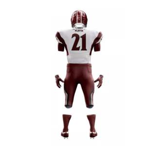 ชุดยูนิฟอร์มอเมริกันฟุตบอล ระบายอากาศได้ดี กางเกงขาสั้น พิมพ์โลโก้ตามสั่ง โพลีเอสเตอร์ 100% ราคาโรงงานแข่งขันได้ - Product Image 2