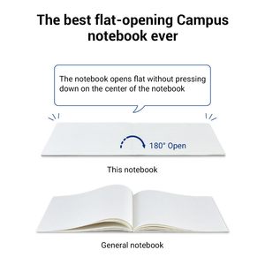 Cuaderno Plano KOKUYO Campus Semi B5 7mm, Rayado y con Puntos, Rosa, 30 Hojas, Encuadernación Plana, Material Escolar NO-FL3CAT-P - Product Image 3
