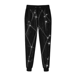 Shimmer 100% Cotton Breathable Lightweight Tracksuit Sweatpants Set Decorative Hoodie Trousers Outfit Fashion Forward Clothing - Product Image 3