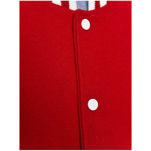 Veste de baseball Letterman 100% laine, couleur attrayante, personnalisable, avec manches en cuir d'agneau véritable, unisexe. - Product Image 2