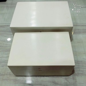 Cajas de resina de alta calidad en blanco y negro, otros adornos decorativos para el hogar, cajas de resina decorativas hechas a mano en India y caja de huesos. - Product Image 2