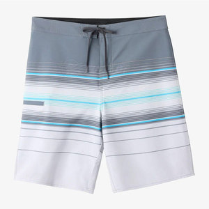 Shorts de pêche pour hommes UPF 50 avec logo personnalisé, respirants et à séchage rapide, en mélange polyester/coton, fermeture à enfiler - Product Image 4