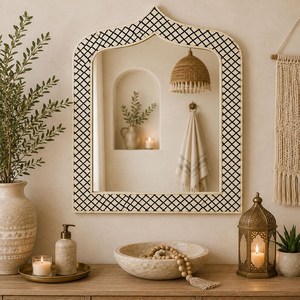 100% Natural Bone Inlay <b>Wall</b> <b>Mirror</b> Frame for Home Decoration Modern Stylish Customized Good Quality Luxurious <b>wall</b> <b>mirror</b> frame - Product Image 3