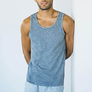 Camiseta sin mangas unisex ligera de verano para gimnasio, estilo vintage lavado, para hombre y mujer - Product Image 5