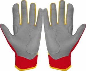 Gants de frappe de baseball ultra premium personnalisés, confort optimal, ajustement respirant, fabricant et fournisseur OEM ODM pour l'exportation - Product Image 2