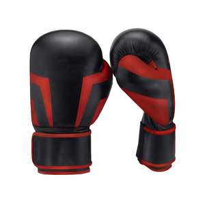 OEM Service Velcro <b>Straps</b> Closer Boxing Gloves Fight Training Durable Hand Heavy Bag And Fitness Training PU Boxing Gloves - Product Image 2