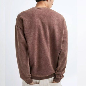 Sudaderas de Forro Polar para Hombre, Estilo Lavado Ácido, Mezcla de Algodón, Alta Calidad, Nuevo Estilo, Venta Caliente, Servicio OEM al Mejor Precio - Product Image 2