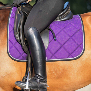 Customizable Light Color Dressage Jumping Horse Saddle Pads Set Premium Quality Durable Polyester Material Comfortable Fabric - Product Image 6