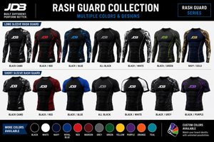 Camiseta de Compresión de Manga Larga JDB Personalizada para MMA, Ropa Deportiva para BJJ y Grappling, Transpirable, de Secado Rápido, con Estampado por Sublimación, para Gimnasio - Product Image 6