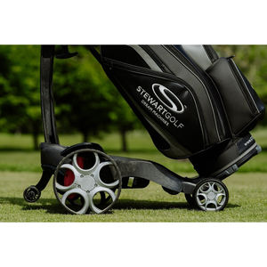 Chariot électrique Stewart Golf X9 Follow neuf avec télécommande et batterie supplémentaire - Product Image 3