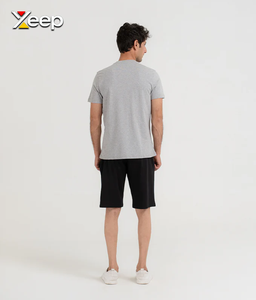 XEEP Customize Lightweight Solid Casual Men <b>Shorts</b> High Quality Quick Dry Breathable Drawstring Knitted Front High OEM Service - Product Image 2