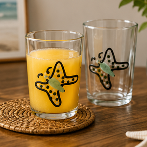 Handmade Borosilicate 330ml Clear Drinking <b>Tumblers</b> Lead-Free <b>Whisky</b> Water Juice Glasses Reusable Bulk - Product Image 6