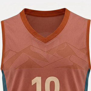 Uniforme de Baloncesto de Alto Rendimiento para Hombre, Jersey y Pantalones Cortos Personalizados con Tela Suave y Elástica para Uso Escolar, Liga y Equipo - Product Image 5