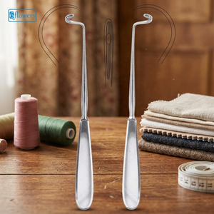 Instrumento Quirúrgico ENT Deschamps Needle, Clase I, Acero Inoxidable, Punta Curva, para Procedimientos de Oído, Nariz y Garganta - Product Image 3