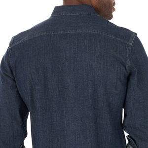 Camisas de mezclilla transpirables para hombre, estilo 2026, de manga larga con cuello vuelto, en oferta - Product Image 5