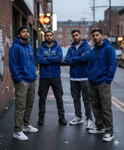 Sudadera con Cremallera de Fabricante Líder, Nuevo Estilo Streetwear, Logotipo Serigrafiado, Pedrería Personalizada, Oversize, Efecto Desgastado por el Sol - Product Image 3