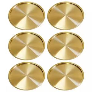 Ensemble de sous-verres élégants en bois pour boissons, protection de table en bois naturel pour usage quotidien - Product Image 6